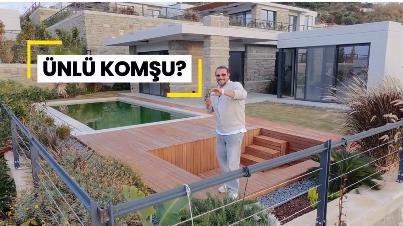 “Bu Sitede Kimler Yaşıyor? Yalıkavak’ta Merak Uyandıran Villa”