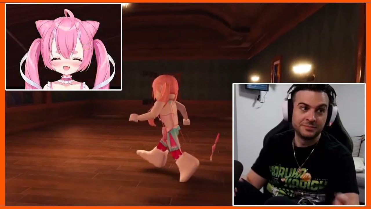 My first roblox experience and it was with a VTuber | Ft. @chibidoki
