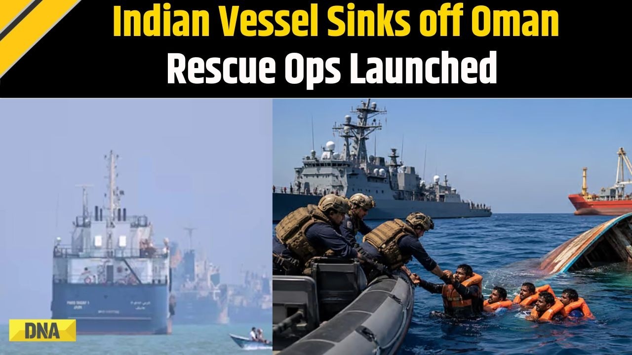 Oman Ship Accident: Indian Vessel With 14 Crew Members Sinks Off Coast; Search Operations Underway