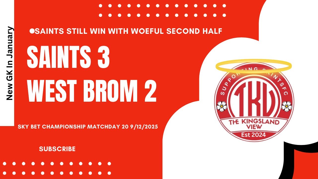 Saints Still Win With Woeful Second Half
