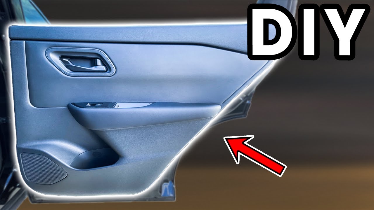 DIY 2021-2025 Nissan Rogue Rear Door Panel Removal | How To Remove Nissan Rogue Door Panels