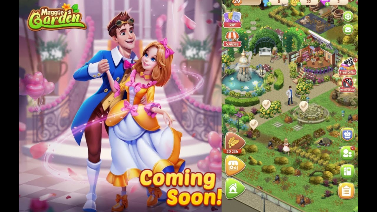 Maggie's Garden | Level 29  Part 261  🥰🤩 #merge