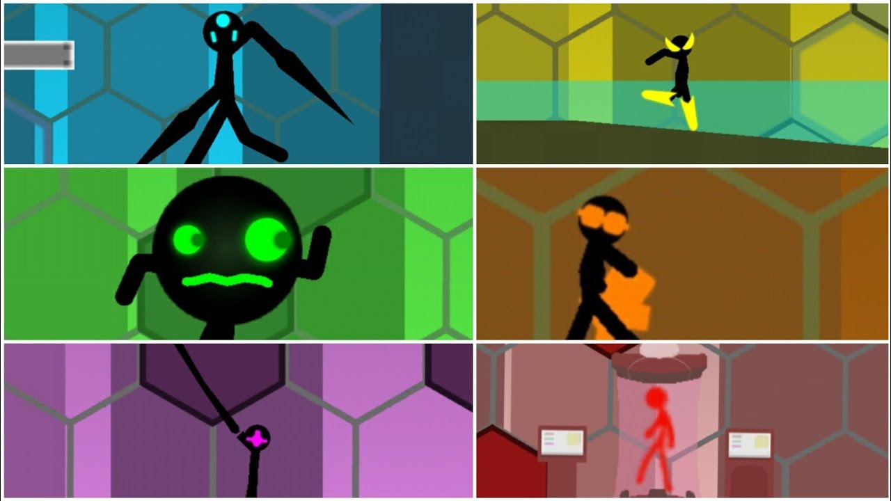 [Stickman Project: Rebirth] All Bosses