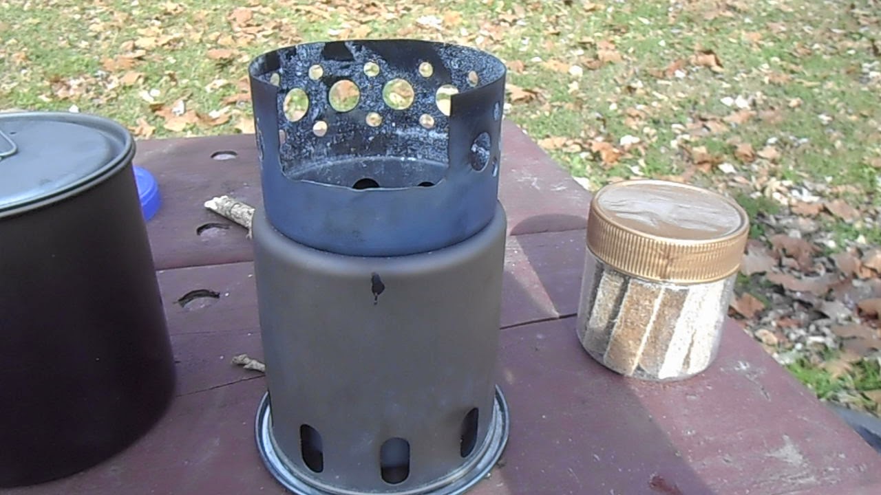 Toaks small wood stove.