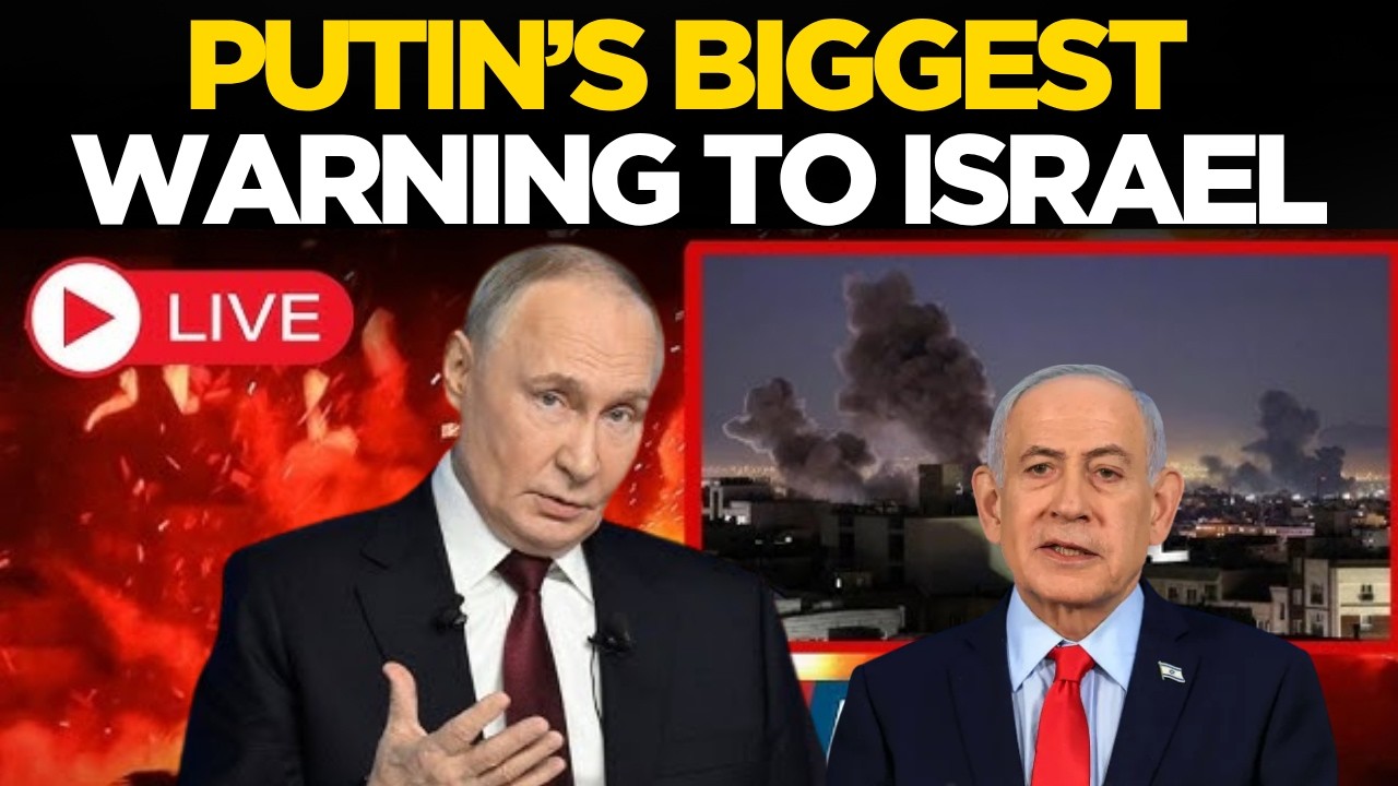 LIVE | Putin Issues FINAL WARNING to Israel Amid Iran Conflict | Putin Live | Times Now World