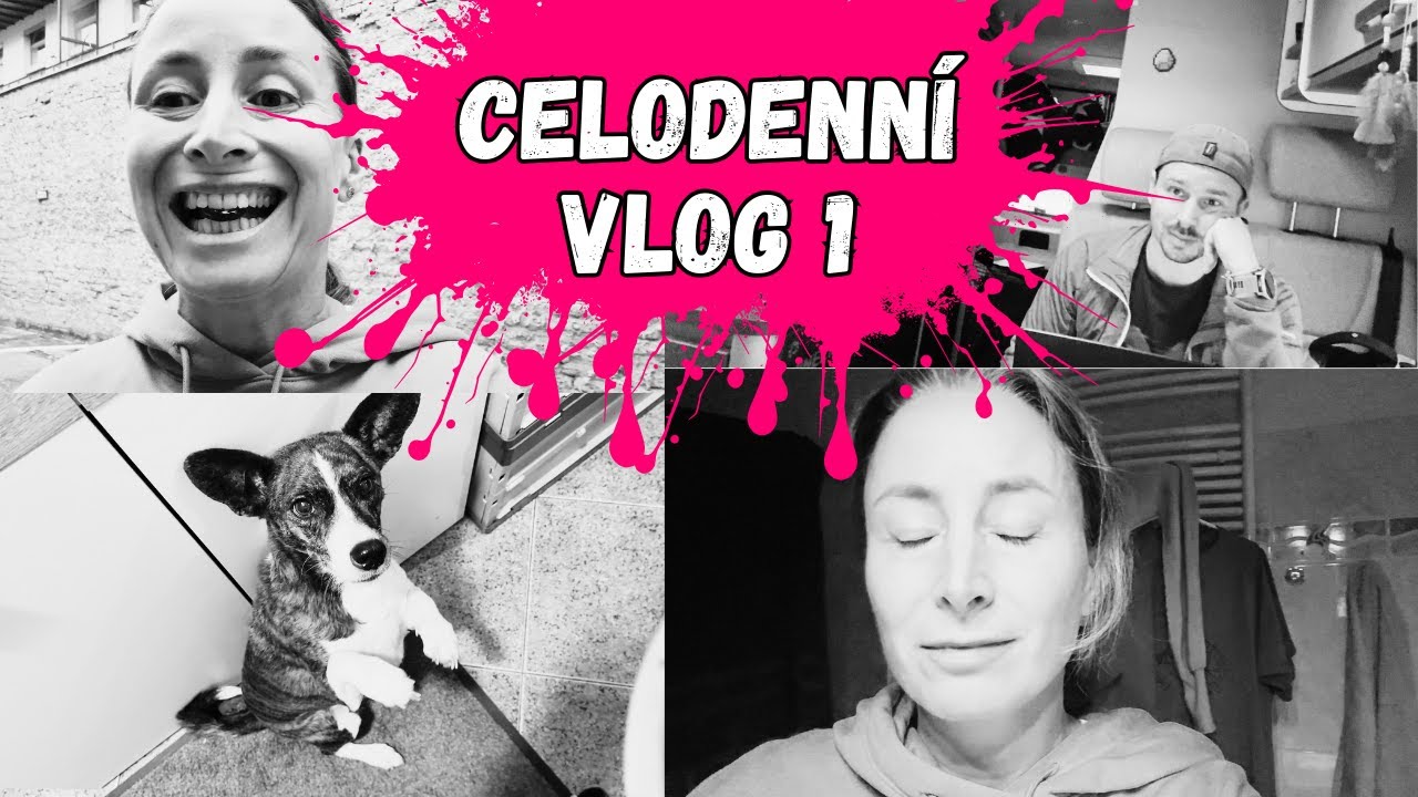 Celodenní VLOG - s Matějem do školy, seminář, migréna_Danča Hájková