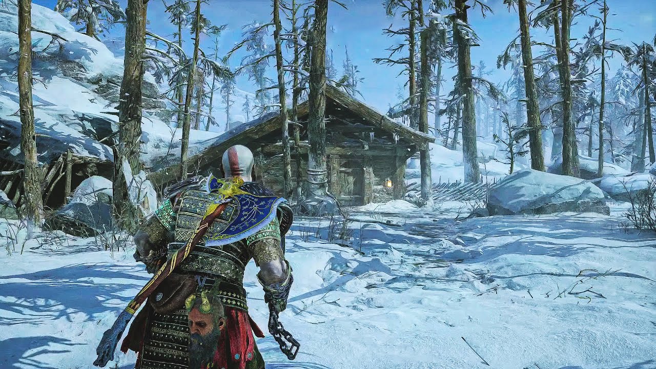 Kratos returns home after Ragnarok - God of War Ragnar&ouml;k