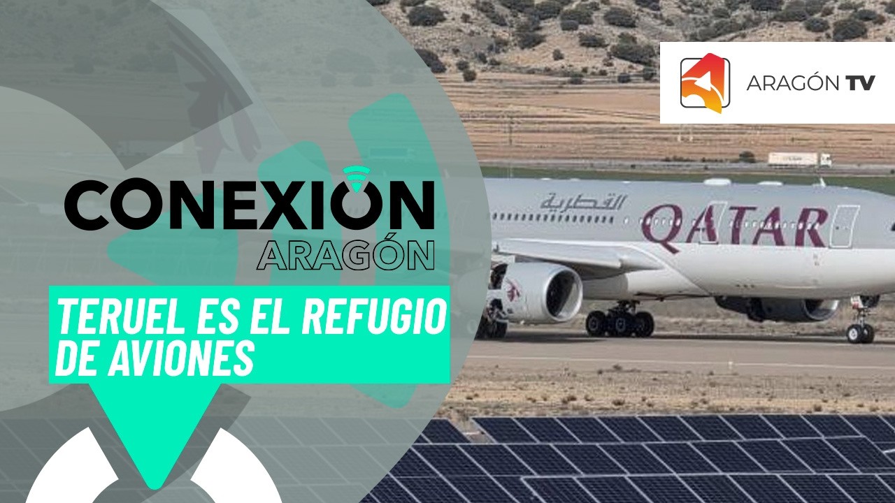 El aeropuerto de Teruel, refugio de aviones por la guerra