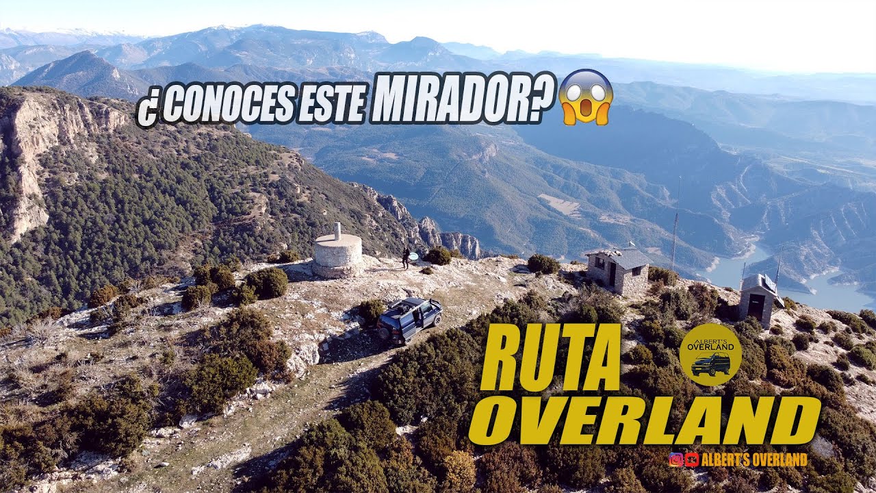 RUTA OVERLAND 4x4 / DESCUBRIENDO CATALUÑA / Conocías este mirador?? Qué VISTAS!!