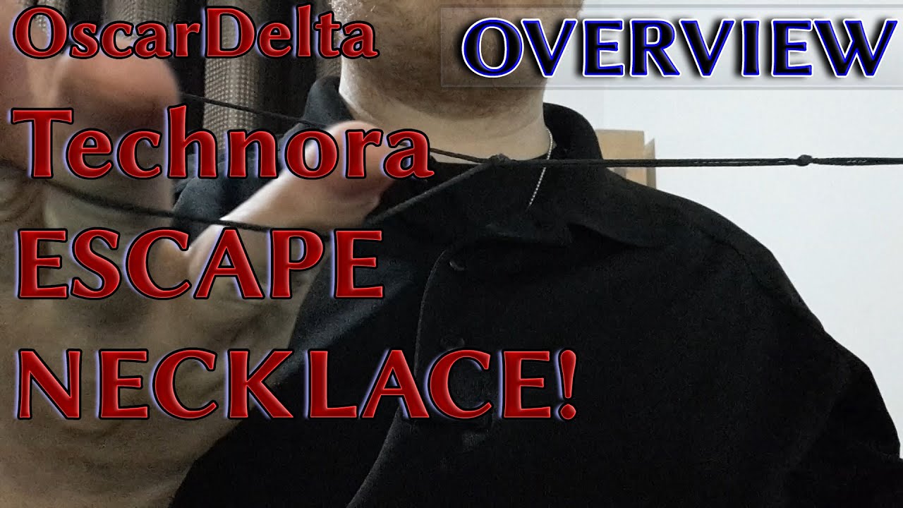 Oscar Delta - Technora Escape Necklace Overview (Very cool)
