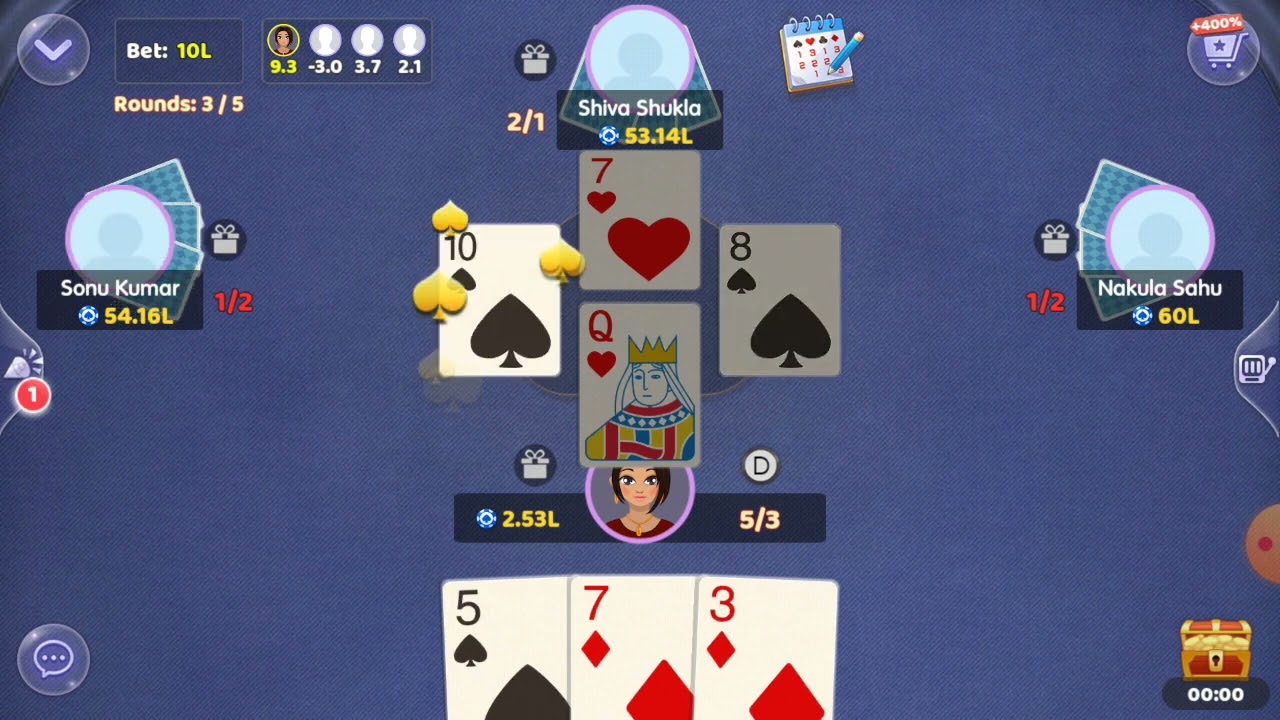 How to play call break Cards games online