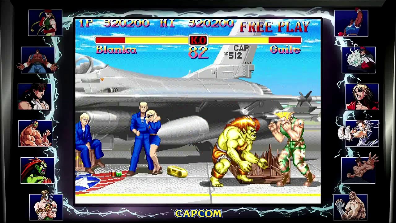Super Street Fighter II: The New Challengers (PlayStation 4) Arcade as Blanka