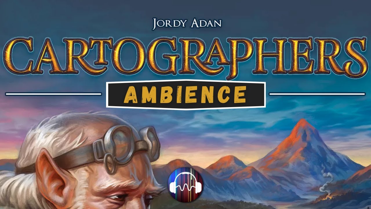 Cartographers Ambience | Board Game Illustration-Showcase with Game Scenes, Music and Sounds