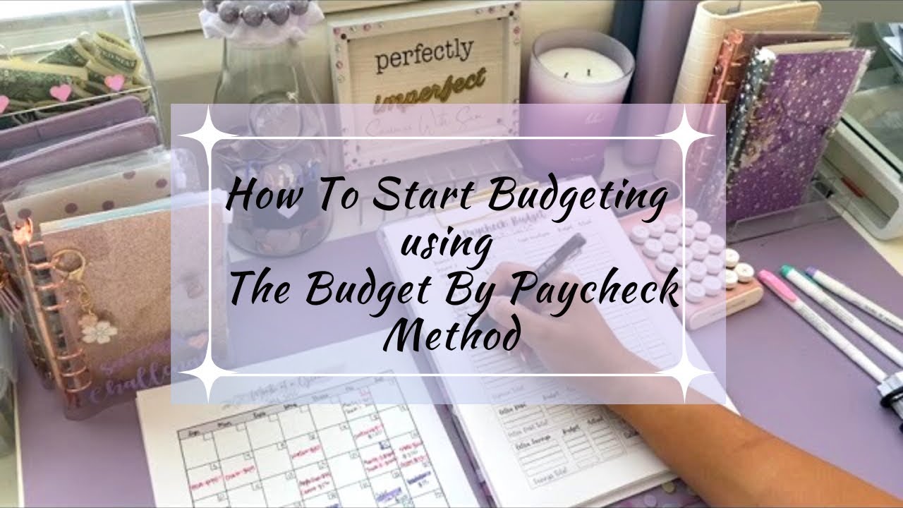 How I Budget using the Budget by Paycheck Method | Beginner Friendly | Dave Ramsey Inspired Budget |