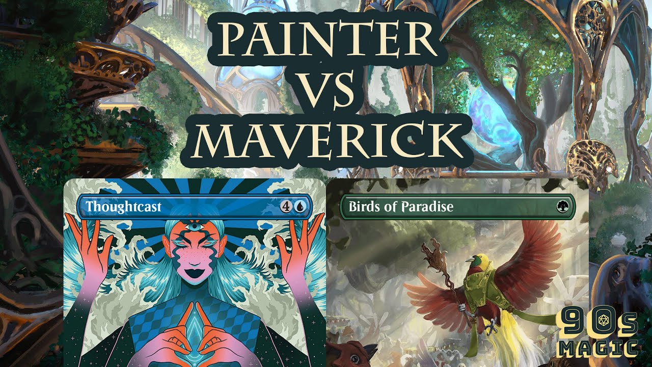 Mono Blue Painter vs Maverick [MTG Legacy]