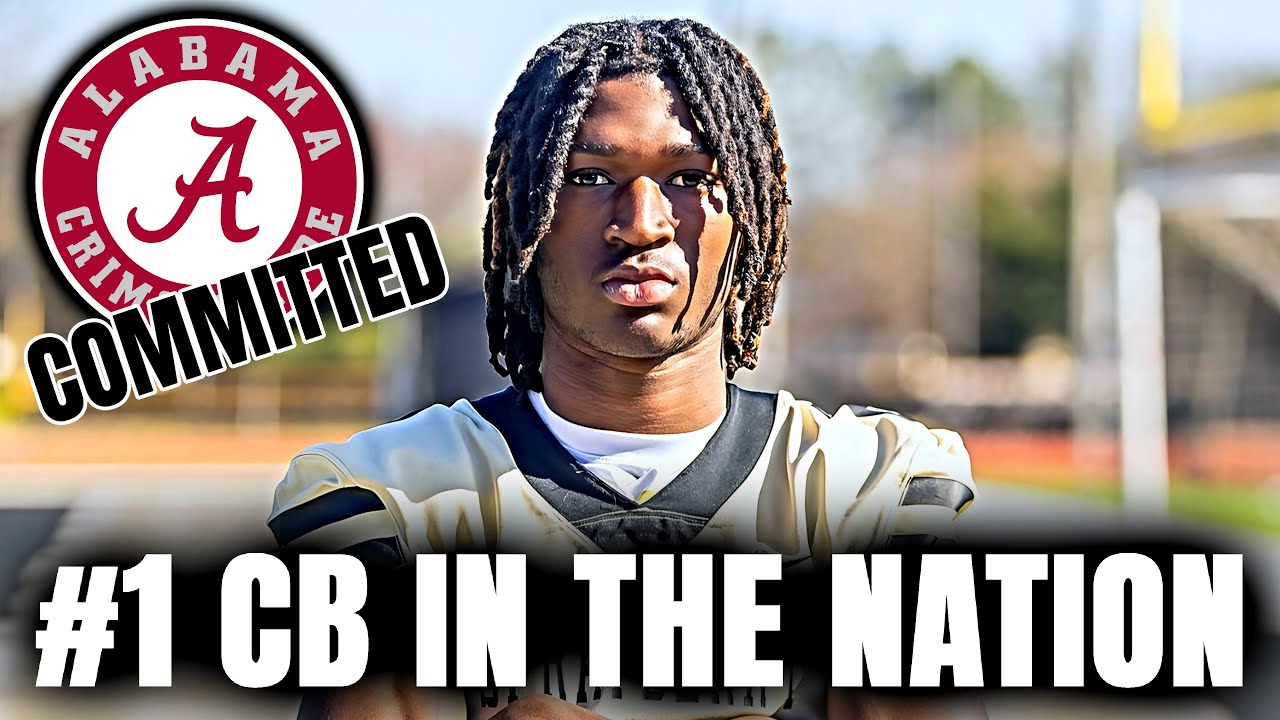 #1 CB in The Nation COMMITS To Alabama - 5-Star Jorden Edmonds