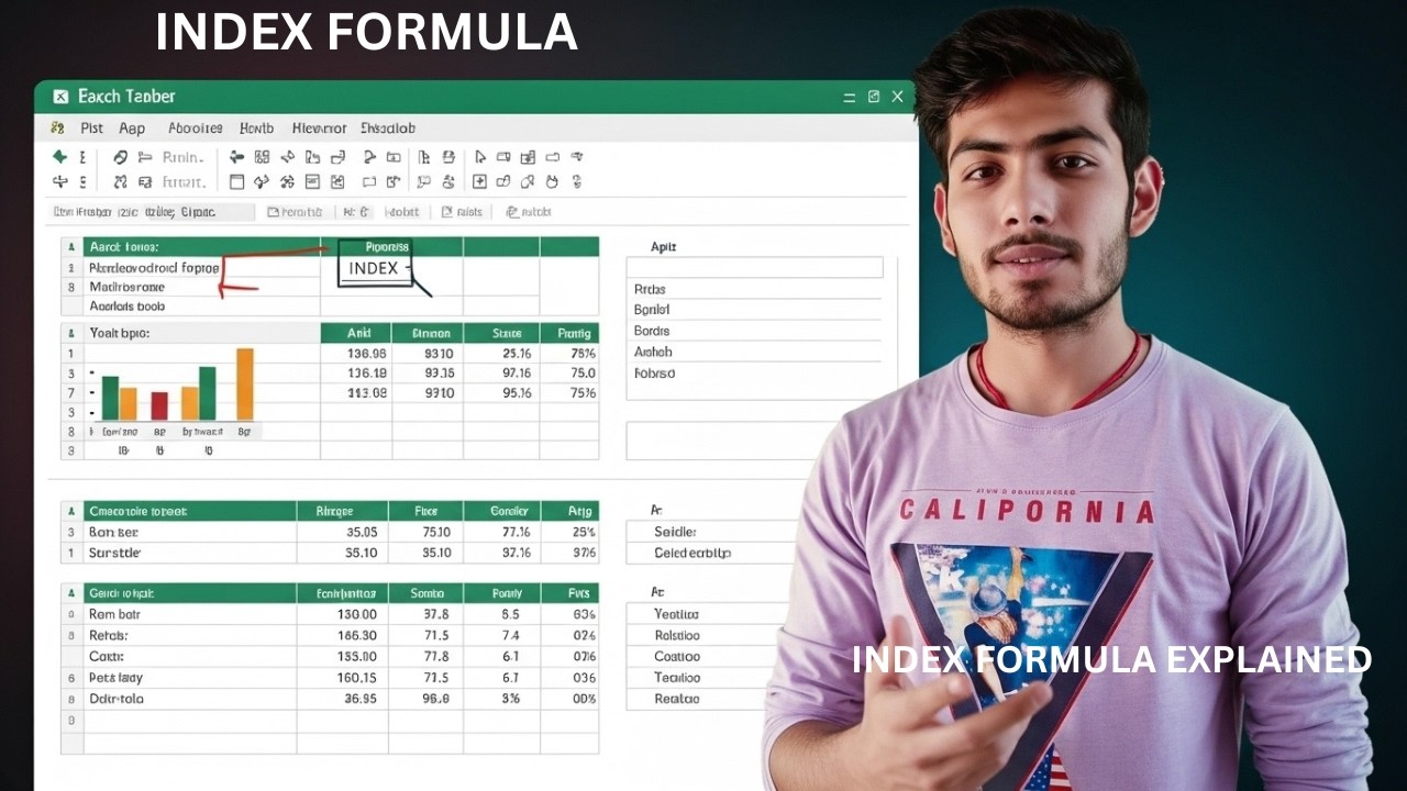 Excel INDEX Formula Explained 🔥 Dynamic Lookup in Just 3 Minutes | Excel Tutorial Hindi.
