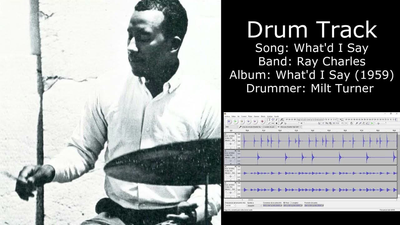 What'd I Say (Ray Charles) • Drum Track