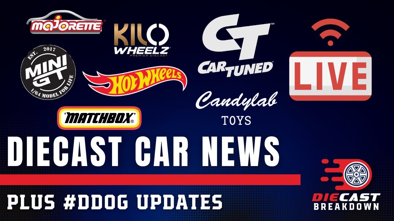 LIVE! Majorette's Collection Series, Casting of the Year, and Diecast Day of Giving Update