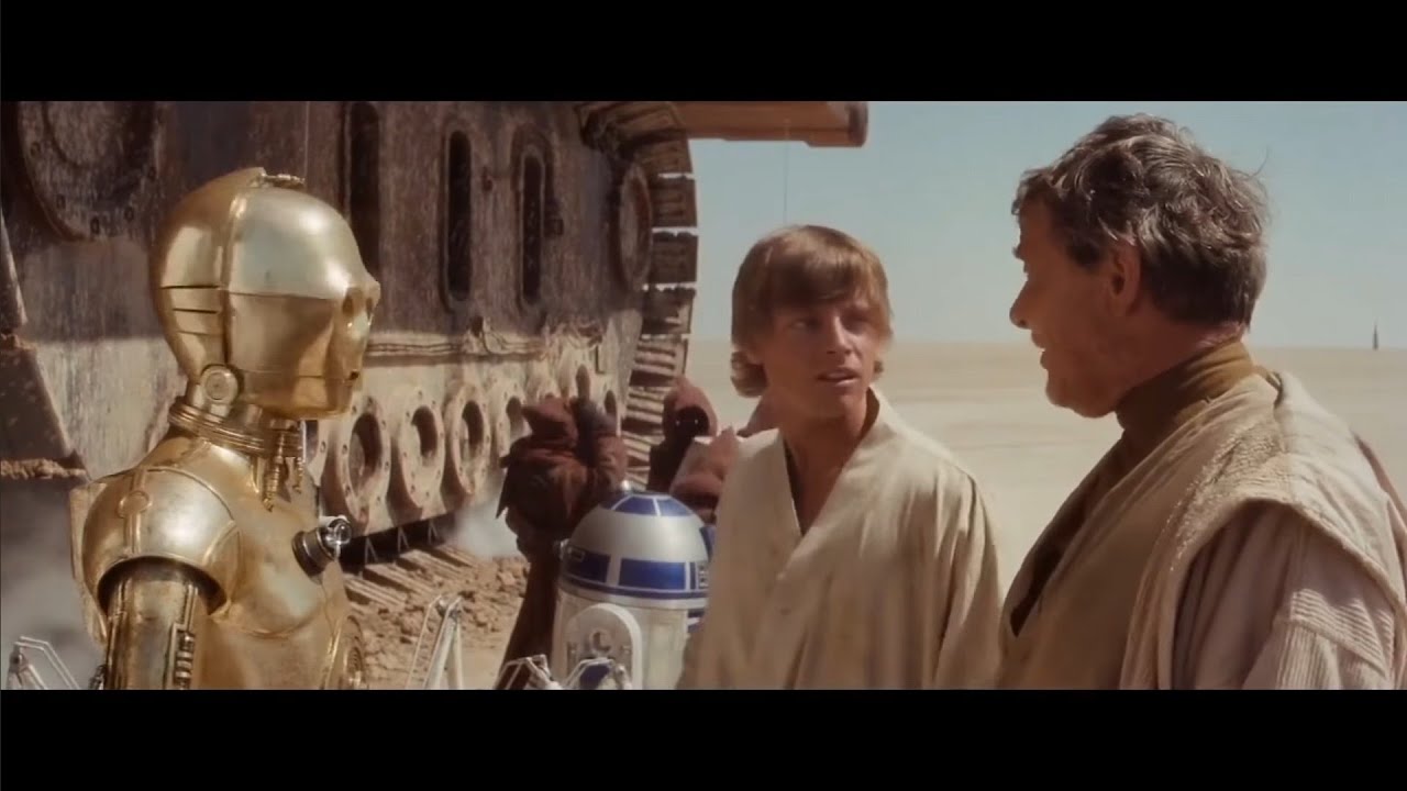 Star Wars - Luke kauft R2D2 & C3PO (Eine neue Hoffnung)