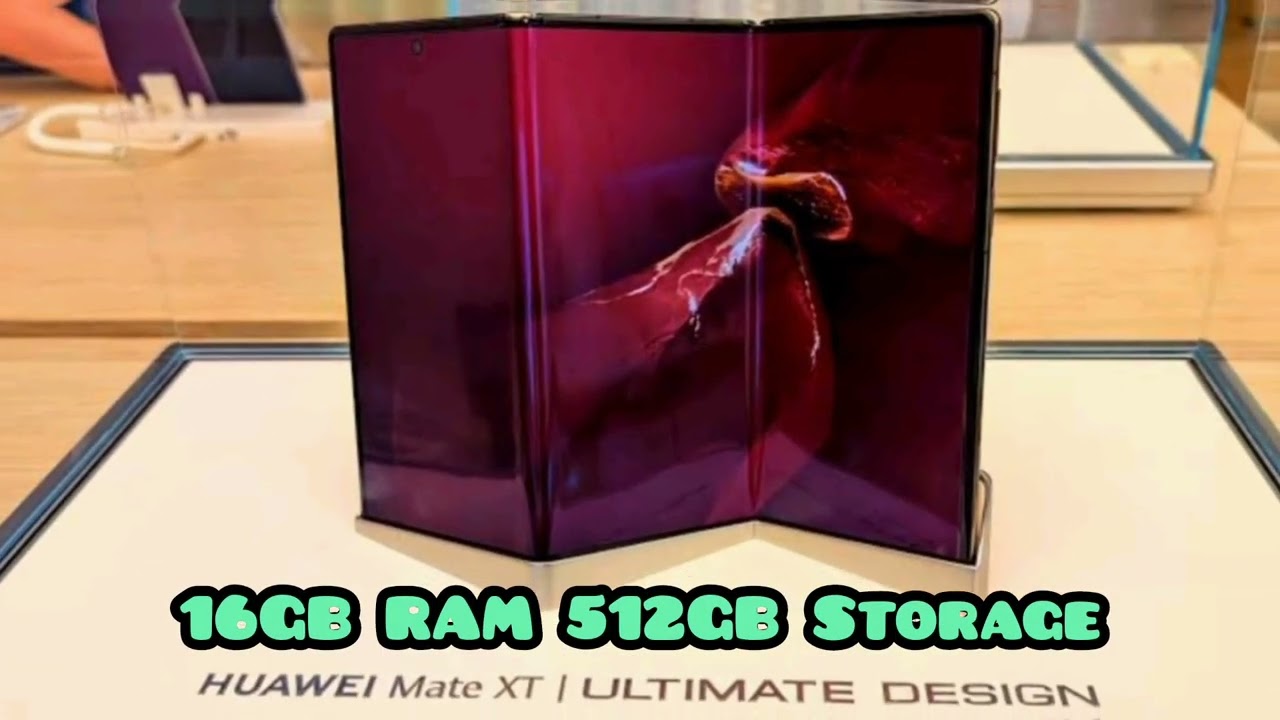 Huawei Mate XT Ultimate with 50MP Camera and  8MP Selfie #huaweimatextultimate