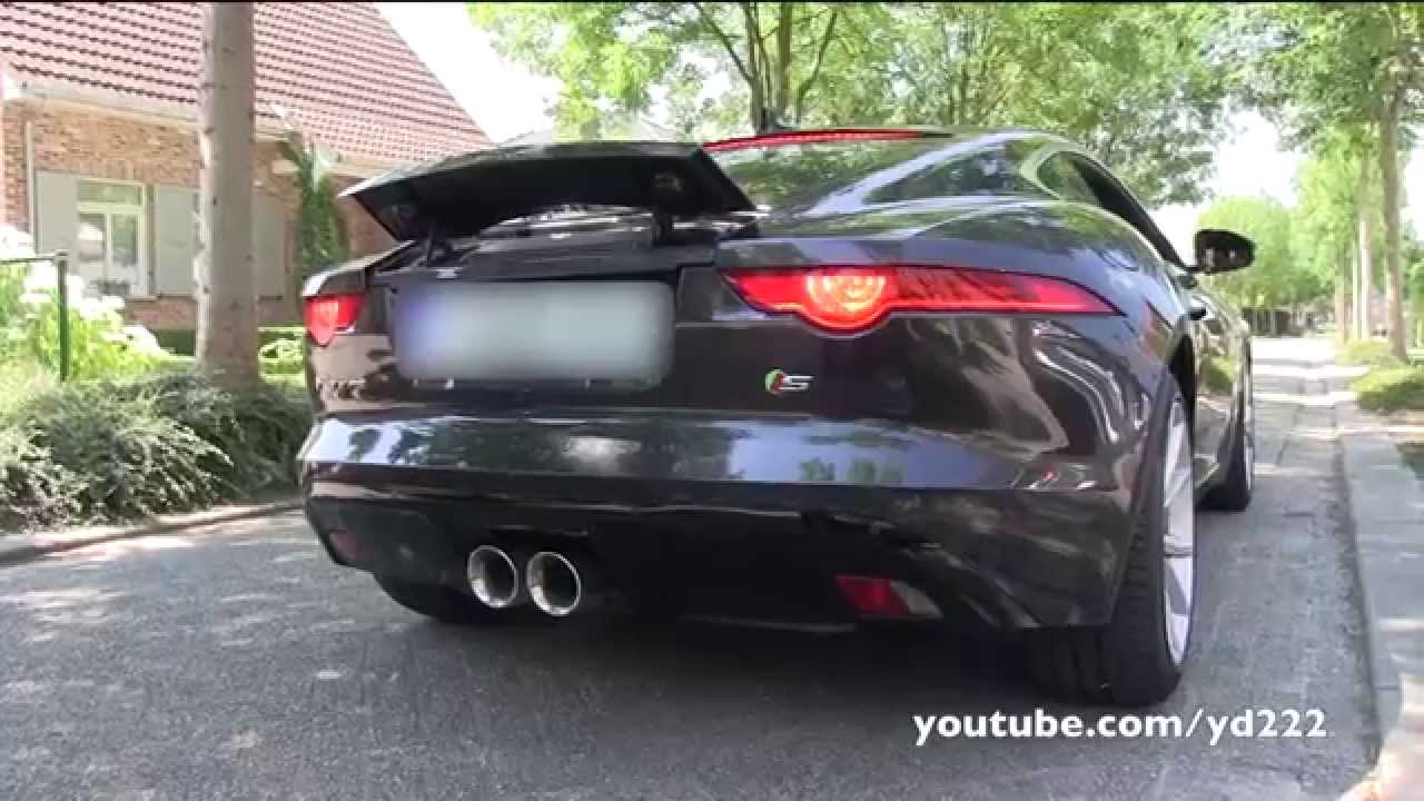 Jaguar F Type V6 S Coupe - Onboard accelerations and revs