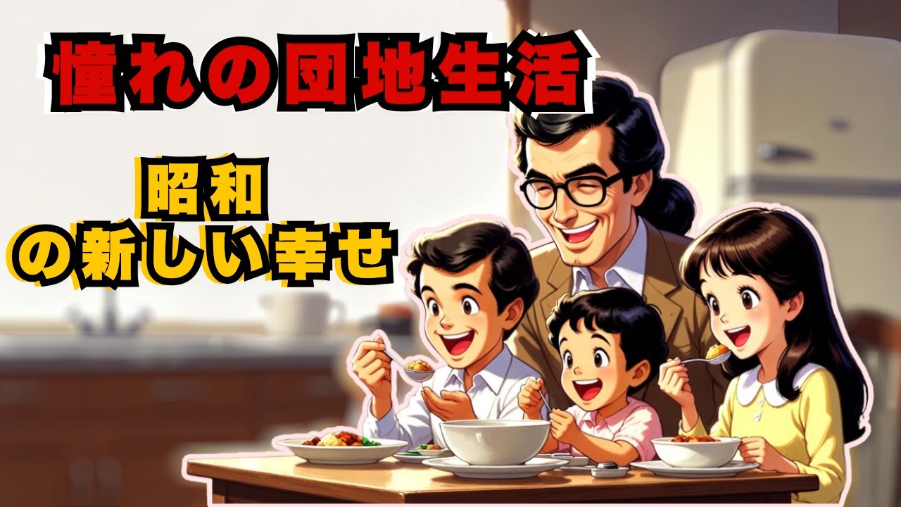 【昭和の憧れ】重たい鉄の扉と、夢の2DK。団地が「家族の城」だったあの頃の記憶