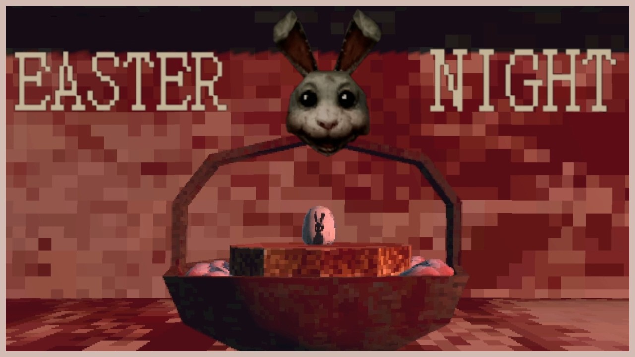 Easter Night (Both Endings) - Indie Horror Game - No Commentary