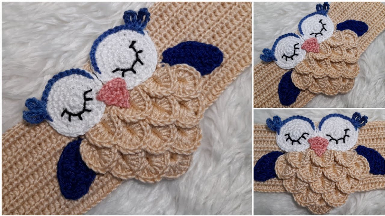 بومة كروشيه للتزيين 🦉 crochet owl