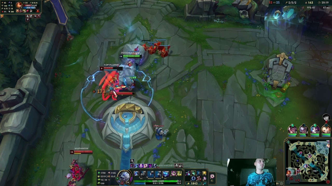 Dominating Nasus with Volvobear but hard now,season top ep 13
