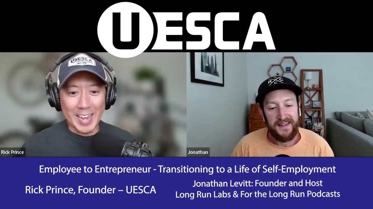 All Things Endurance Episode 37: Transitioning from Employee to Entrepreneur w Guest Jonathan Levitt