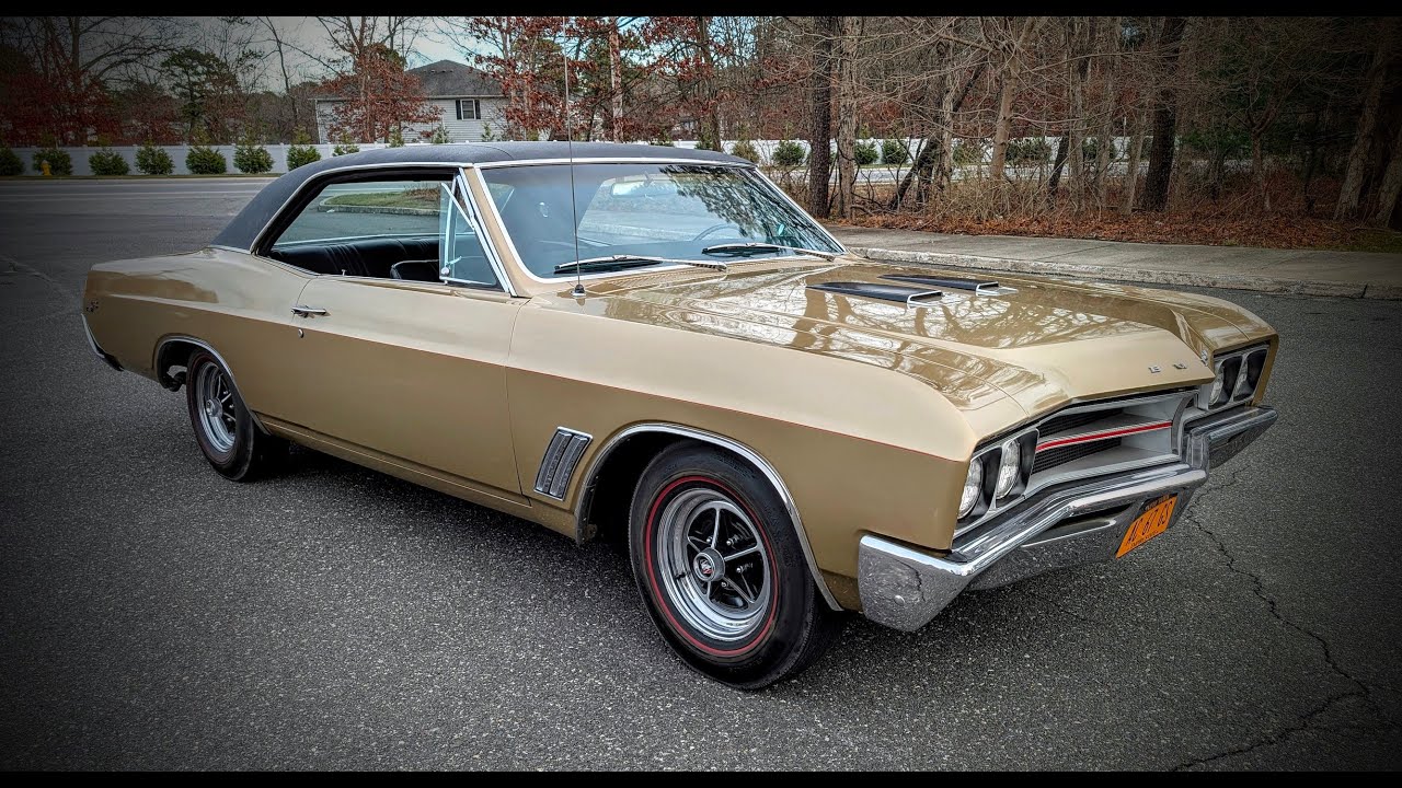 1967 Buick Gran Sport 400 For Sale~400/340hp~4 Speed~PS~PB~Air Conditioning~Gold Mist/Black Buckets🔥