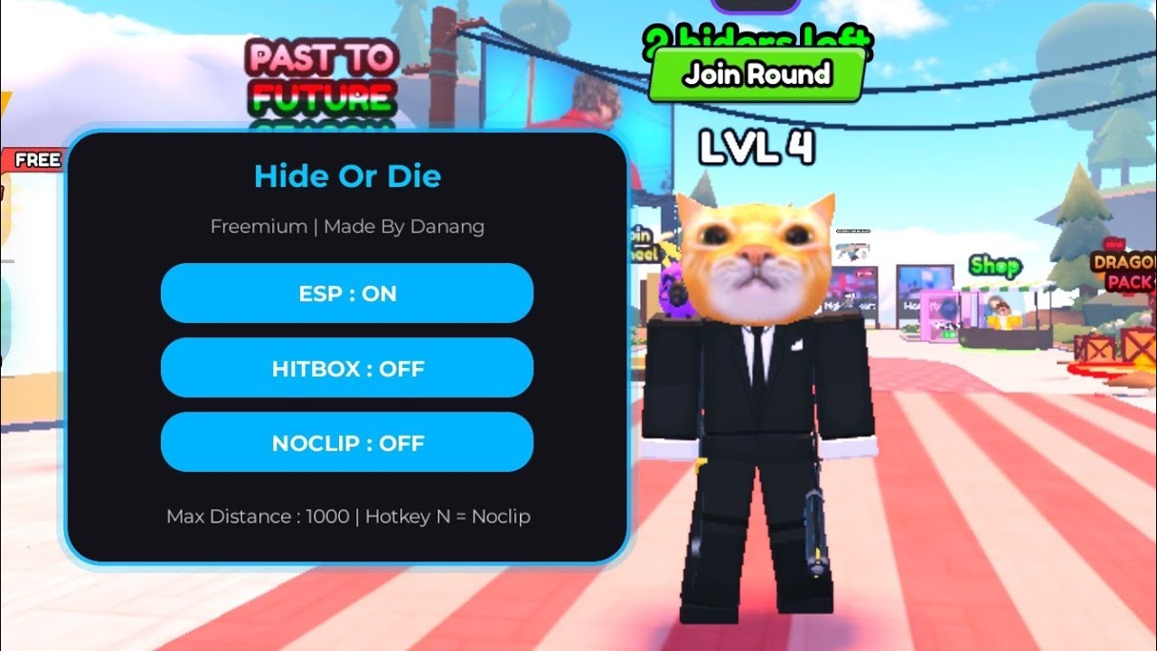 Hide Or Die Script - Esp, Hitbox, Noclip 2026