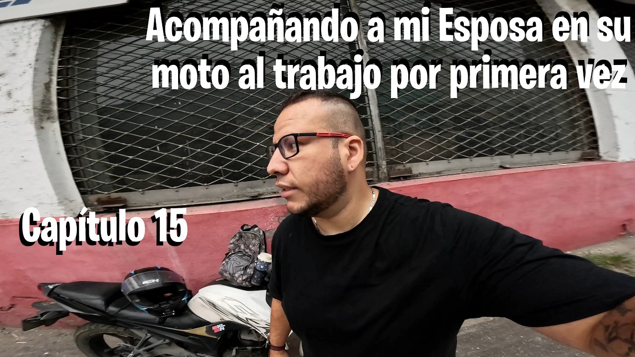 Biciando Capítulo 15 - Acompañando a mi Esposa al trabajo en su primera vez en Moto