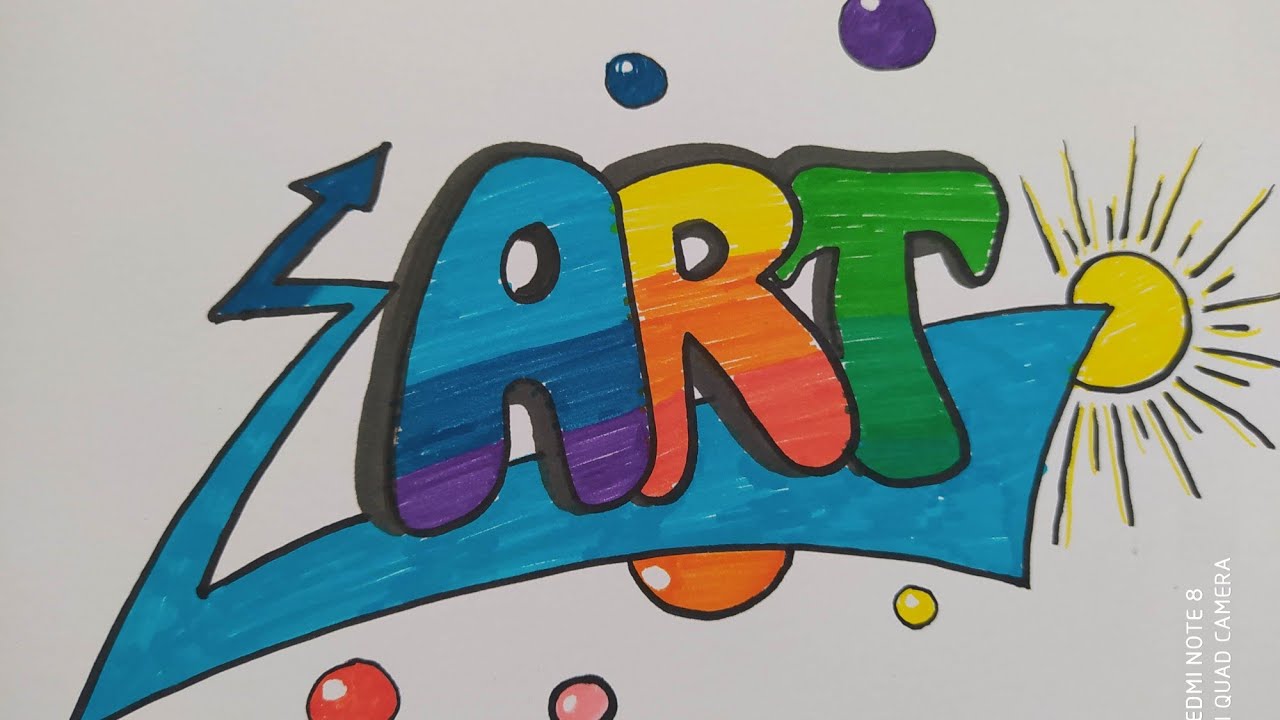 Graffiti lessons n1 رسم كرافيتي بطريقة سهلة للمبتدئين