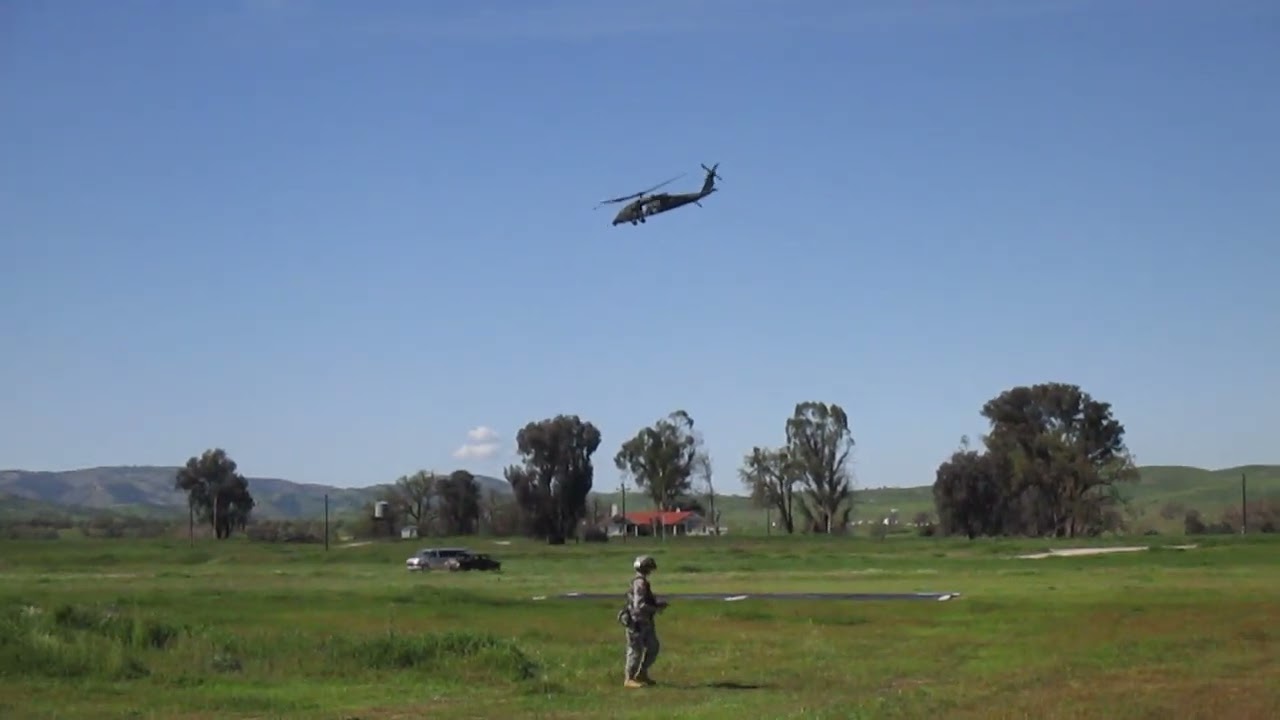 Blackhawk Medevac Training Activity