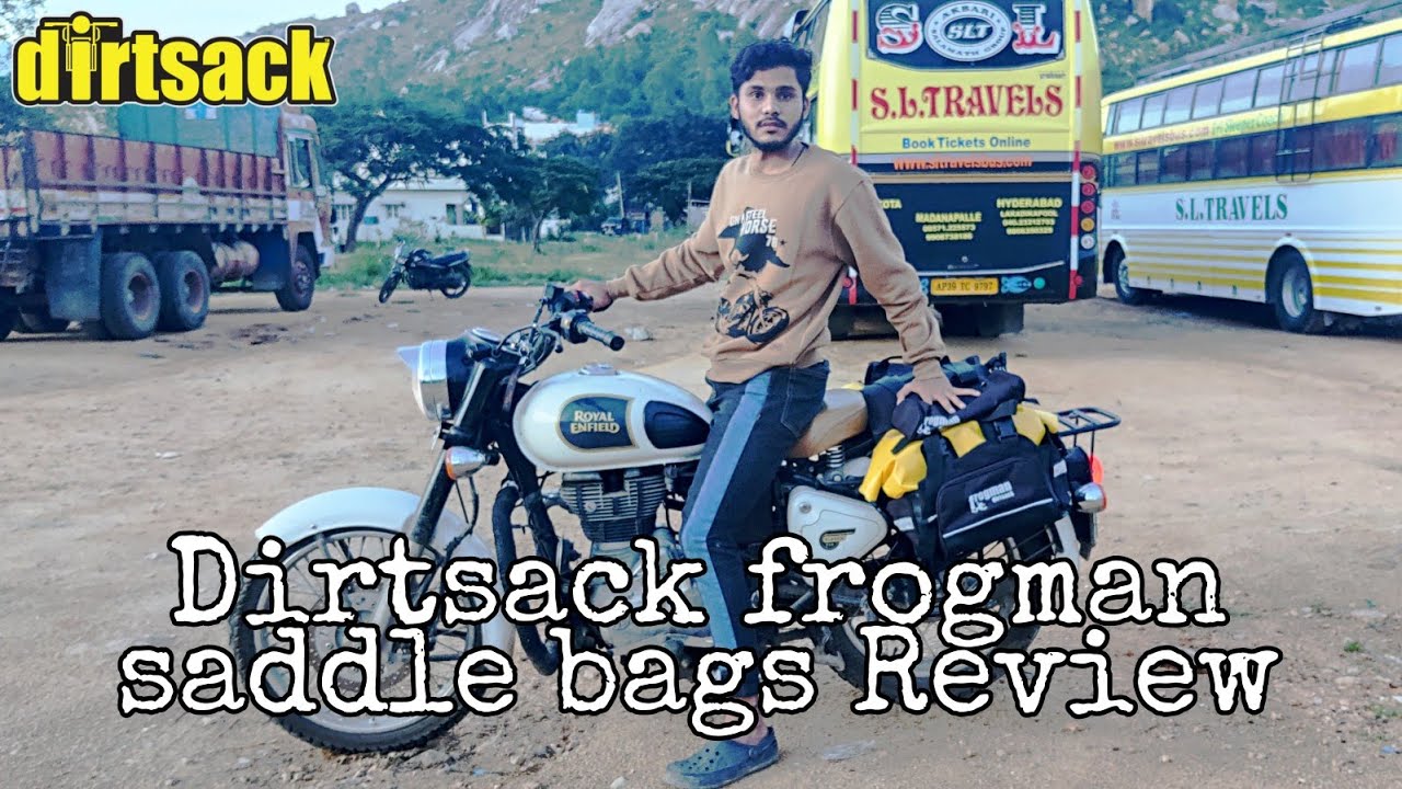 Dirtsack Frogman Saddle Bag || Specs and Review || How to mount || SIDFLIX