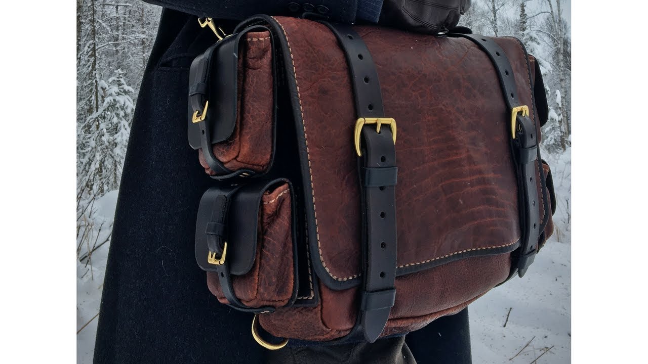 The Modular Buckeye Leather Satchel