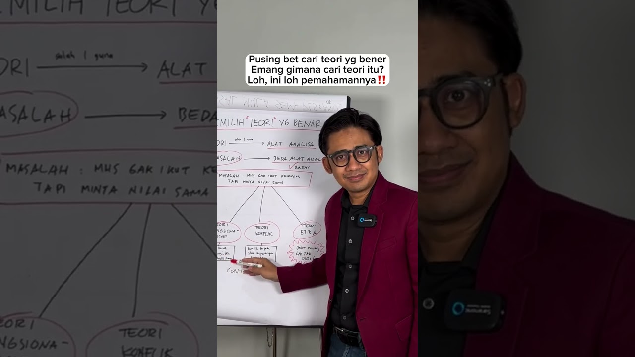Cara memilih teori yang benar