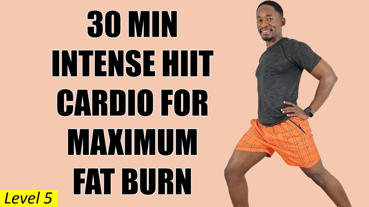 MAXIMUM Fat Burn with This 30-Min Intense Cardio HIIT Workout