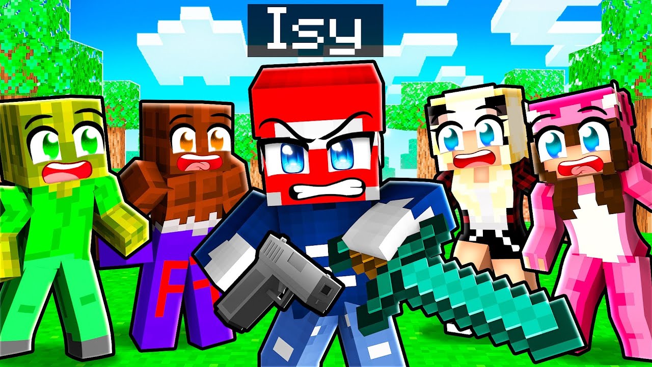 24 STUNDEN LEBEN als BENX! 🌸 Minecraft FREUNDE 3
