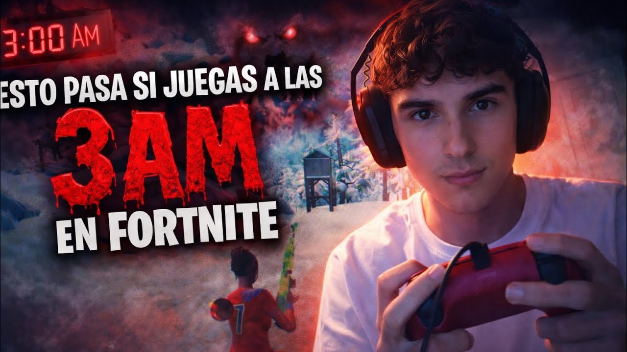 Fortnite a las 3AM… ¡Nunca imaginé que esto pasaría!
