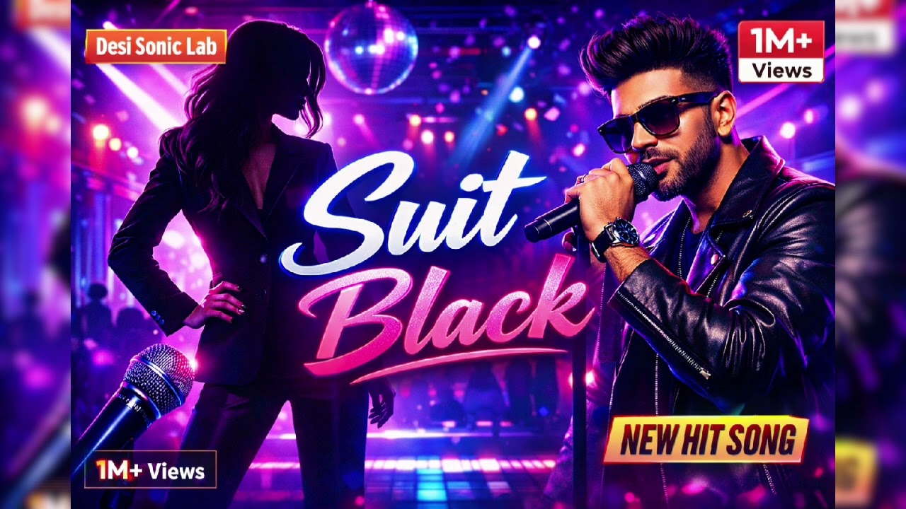 Suit Black 🔥 | New Punjabi Party Song 2026 | Guru Vibe Club Banger | Desi Sonic Lab