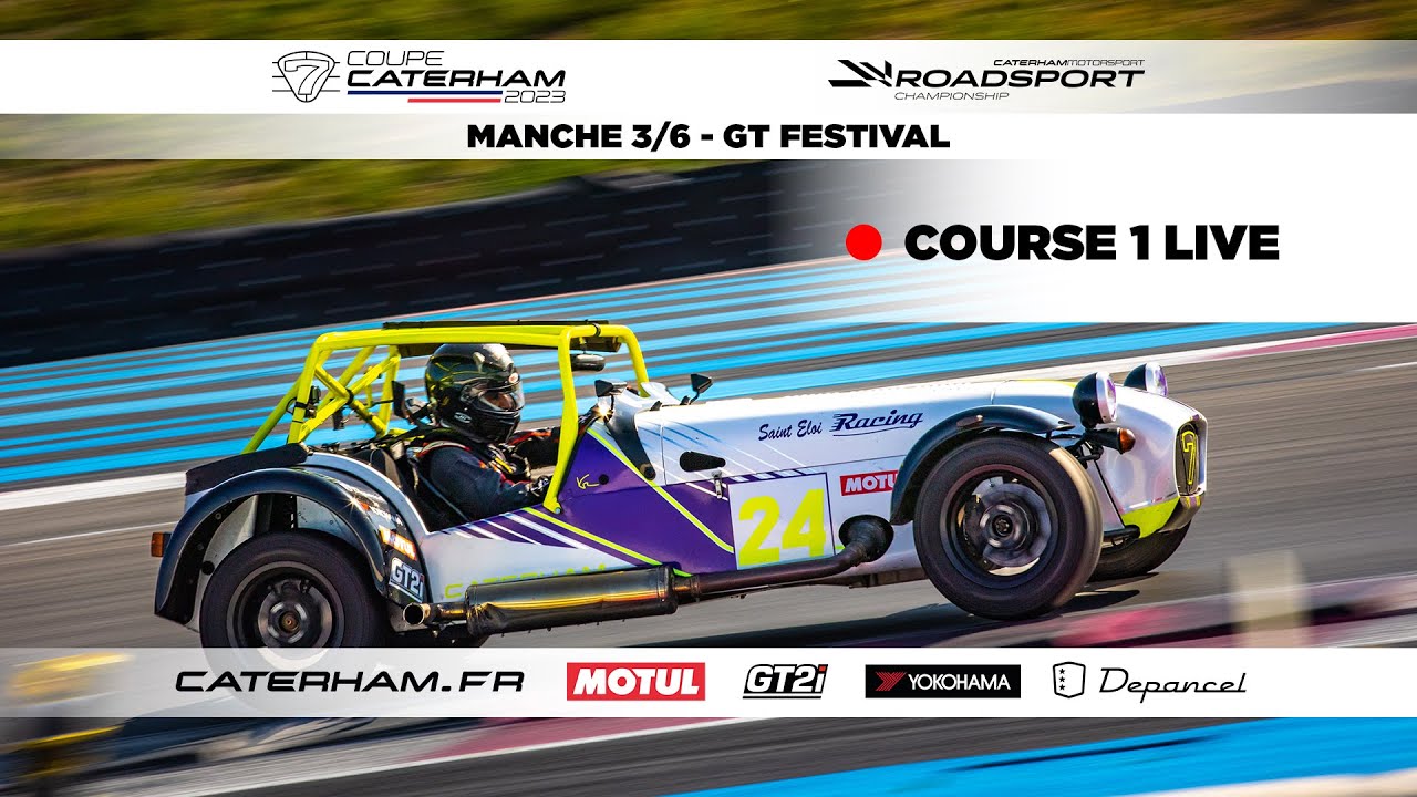COUPE CATERHAM ROADSPORT 2023 – VAL DE VIENNE – COURSE 1