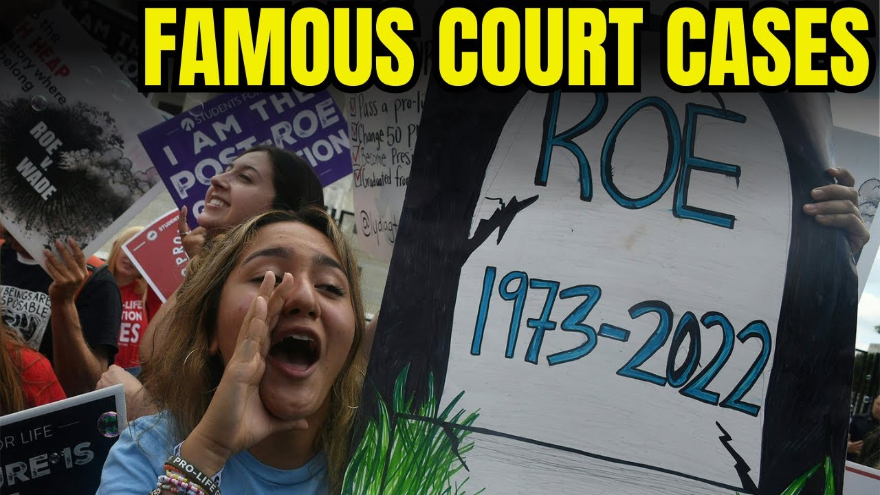 10 Famous Court Cases That Set Legal Precedents, Only To Be Repeated