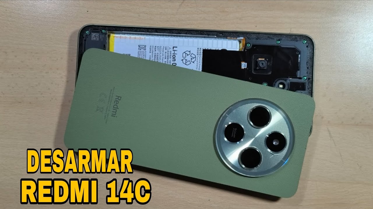 DESARMAR Xiaomi redmi 14C | Destapar Abrir Xiaomi redmi 14C