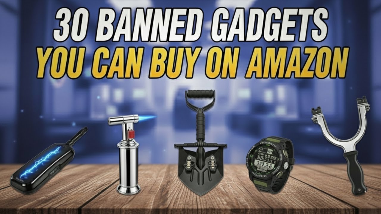 30 запрещенных гаджетов, которые вы ВСЕ ЕЩЕ можете купить на Amazon ПРЯМО СЕЙЧАС (Технологии 2026...