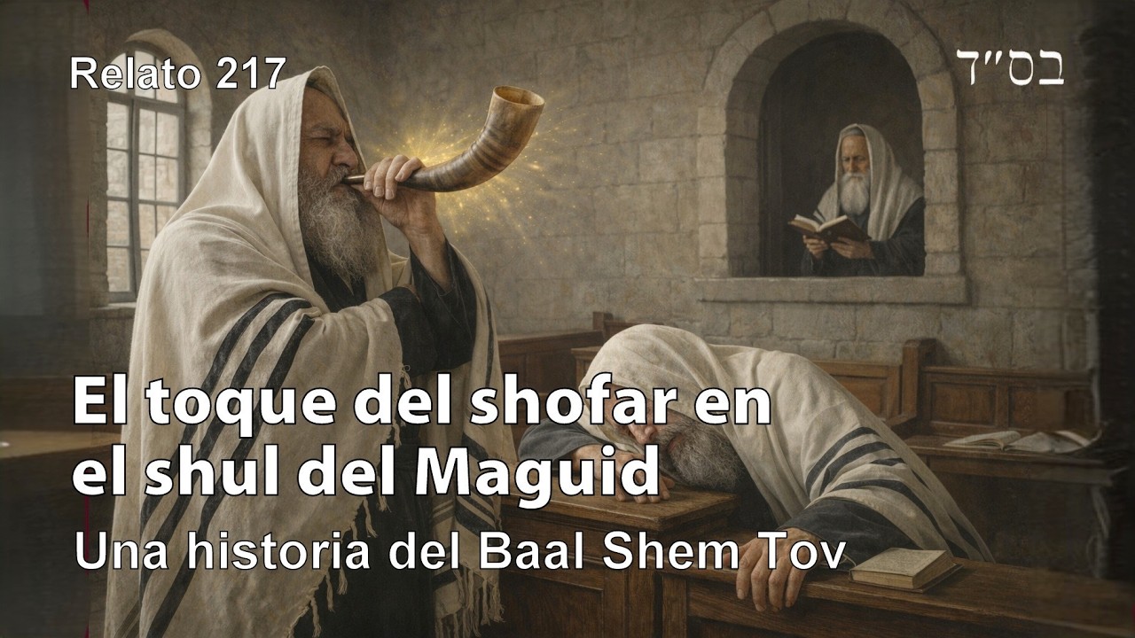 El toque del shofar en el shul del Maguid - una historia del Baal Shem Tov 