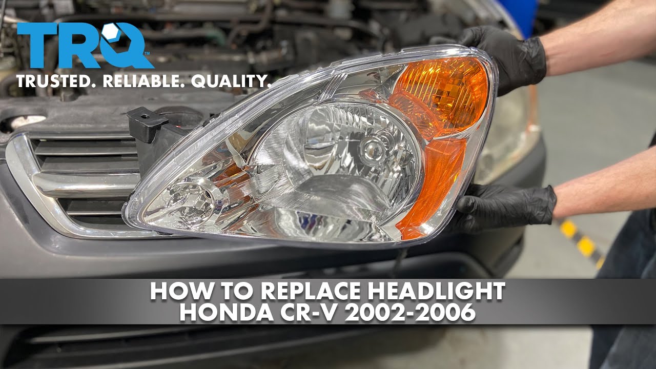Как заменить фару на Honda CR-V 2002-2006 годов