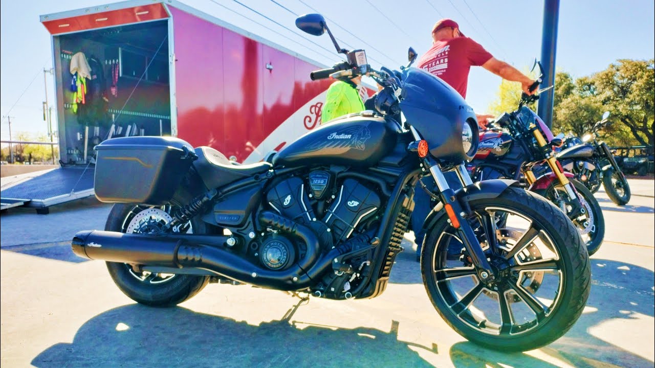 Первый тест-драйв мотоцикла Indian Sport Scout RT 2026 года | ОБЗОР